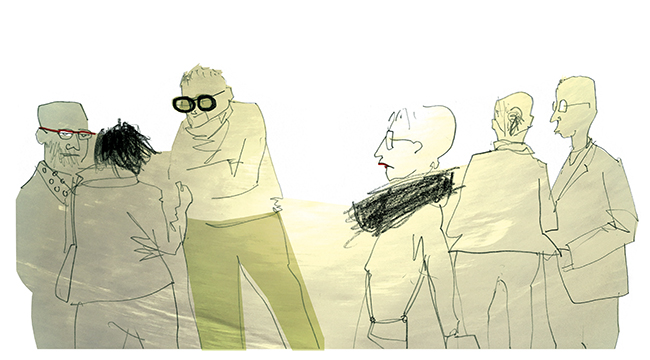 Illustration.people.ArtFair